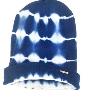Steve Madden Tie Dye Blue Beanie 1SFM